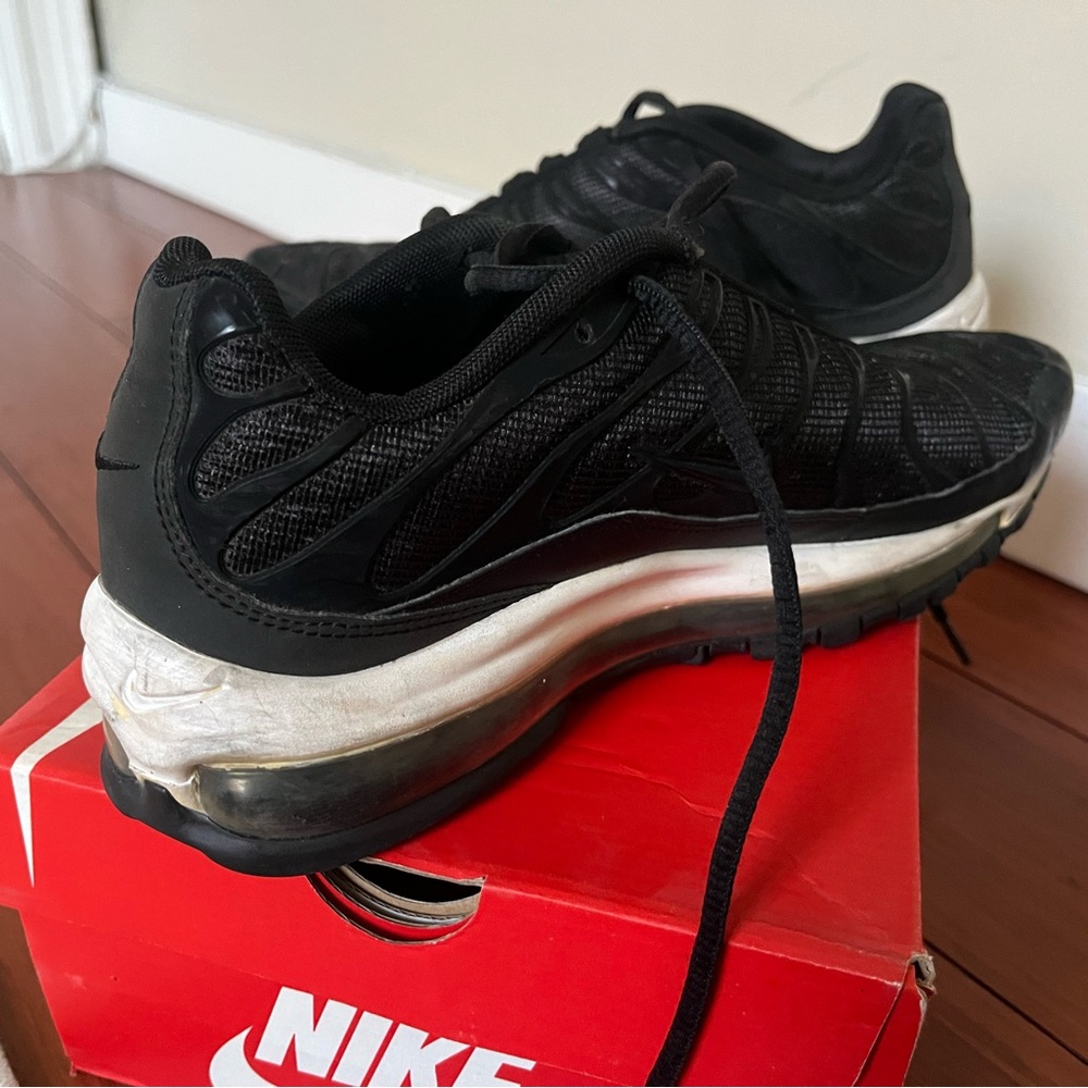 Nike Air Max 97 Plus black white size 8.5 - Picture 2 of 9